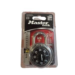 MASTER LOCK Padlock *1500D* Tough Under Fire Anti Shim Locker Bike Security